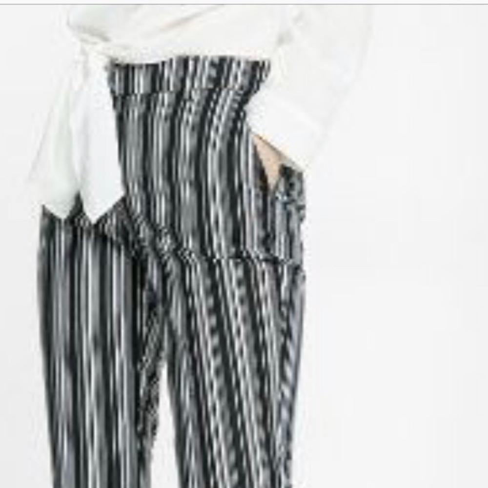Express columnist ankle mid rise pant